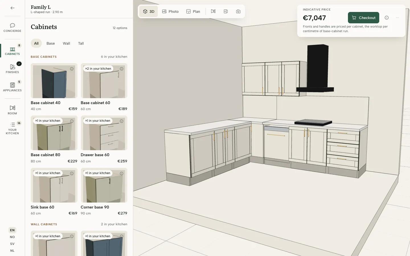 Kitchen Universe: A kitchen built in 3D