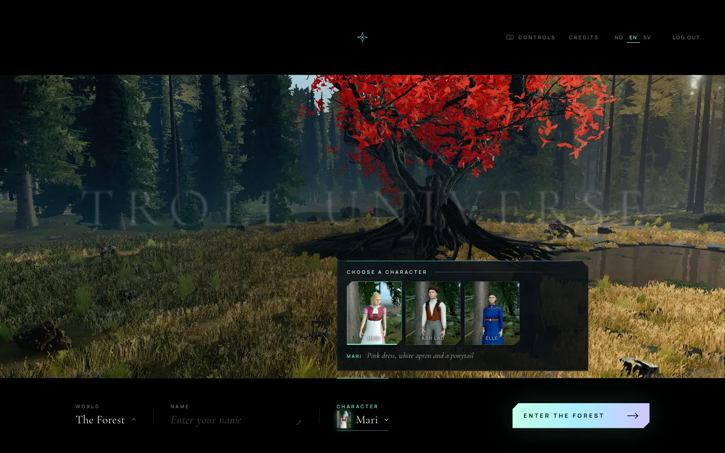Troll Universe: Pick a character, step into the Forest