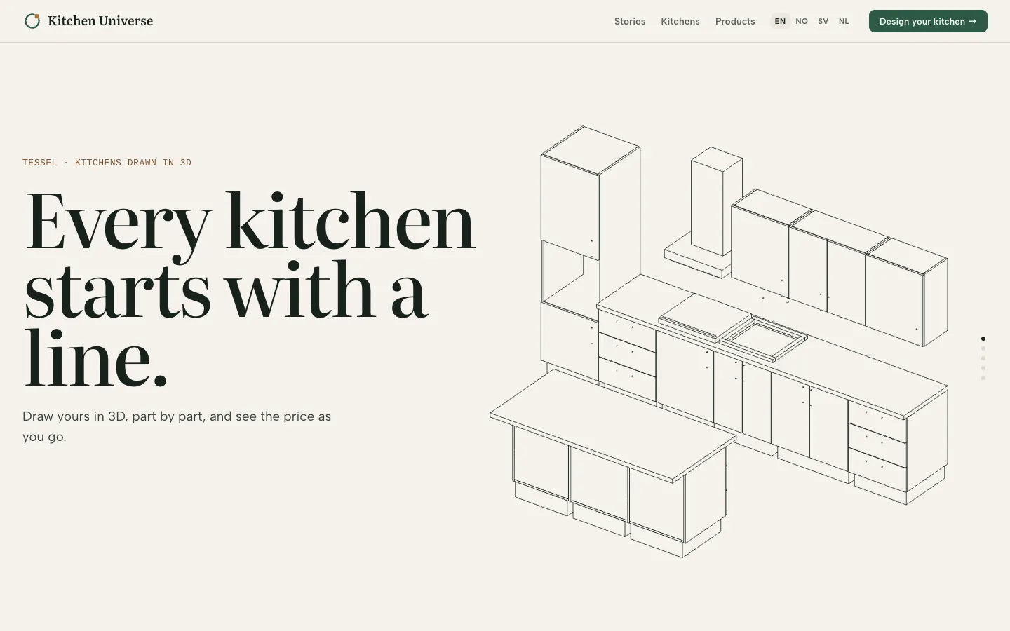 Kitchen Universe front page
